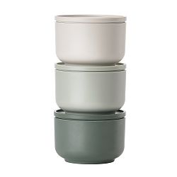 Sada 3 zelených misek Zone Peili Shadow, 250 ml