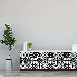 Sada 30 samolepek Ambiance Eviana, 15 x 15 cm