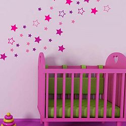 Sada 35 samolepek Fanastick Pin Stars