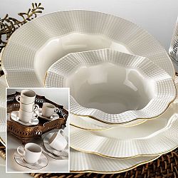 Sada 36 porcelánového nádobí Kutahya Viktor