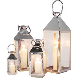 Sada 4 dekorativních luceren Kare Design Giardino