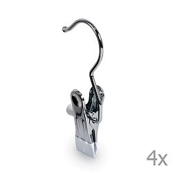 Sada 4 háčků s klipem Domopak Hooks