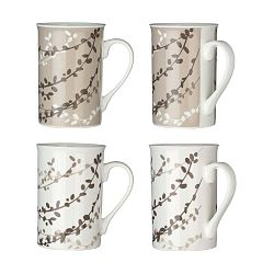 Sada 4 hrnečků Premier Housewares Willow, 270 ml