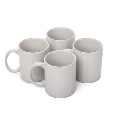 Sada 4 kameninových hrnků Sabichi, 320 ml
