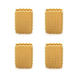 Sada 4 klipů na sáčky Kikkerland Biscuit