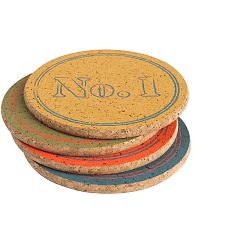 Sada 4 podtácků T&G Woodware Colour by Numbers