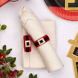 Sada 4 prstenů na ubrousky Neviti Dear Santa