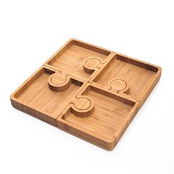 Sada 4 servírovacích misek Bambum Karo Puzzle