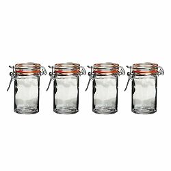 Sada 4 skleněných dóz Premier Housewares
