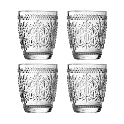 Sada 4 sklenic Premier Housewares Fleur, 280 ml