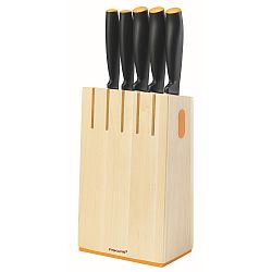 Sada 5 nožů ve stojanu Fiskars Natural