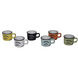 Sada 6 hrnků Antic Line Bistrot, 120 ml