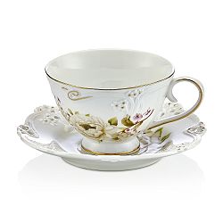 Sada 6 porcelánových hrnečků s podšálkem Franz