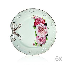 Sada 6 porcelánových talířů Loulou