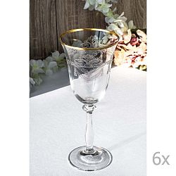 Sada 6 skleněných skleniček Tryfonos, 250 ml