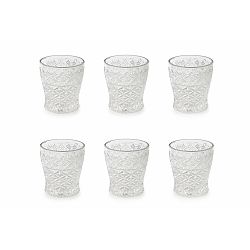 Sada 6 sklenic Villa d'Este Crystal Prisma, 260 ml