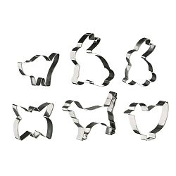 Sada 6 vykrajovátek Premier Housewares Animal 