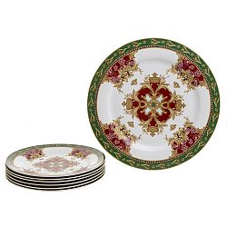Sada 7 porcelánových dekorativních talířů InArt