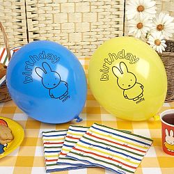 Sada 8 nafukovacích balónků Neviti Miffy Birthday