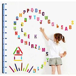Sada nástěnných samolepek Ambiance Kids Alphabet
