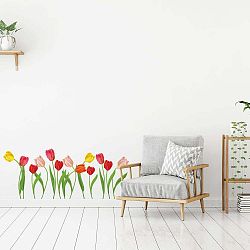 Sada samolepek na zeď Ambiance Wild Tulips