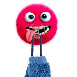 Samodržící háček Wenko Static-Loc Monster