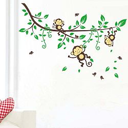 Samolepka Ambiance Monkeys on Tree
