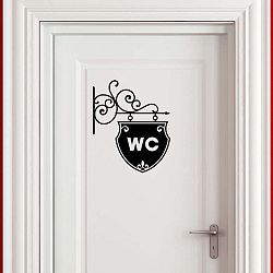 Samolepka Ambiance Old And Chic WC