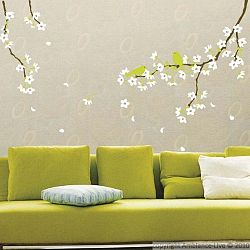 Samolepka Ambiance Pear Tree With Flowers