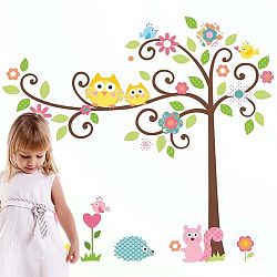Samolepka Ambiance Tree and Owl