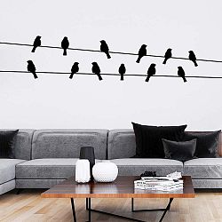 Samolepka Fanastick Birds on the Wire
