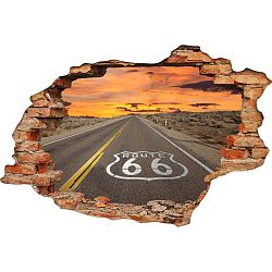 Samolepka na zeď Ambiance Route 66, 60 x 90 cm