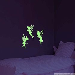Samolepka svítící ve tmě Ambiance Fairies