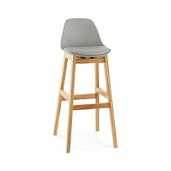 Šedá barová židle Kokoon Elody, výška 102 cm