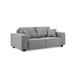 Šedá dvoumístná pohovka Kooko Home Modern