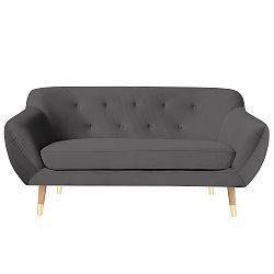Šedá dvoumístná pohovka Mazzini Sofas Amelie