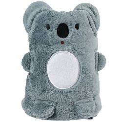 Šedá flanelová deka Le Studio Koala