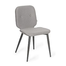 Šedá jídelní židle Design Twist Tabou