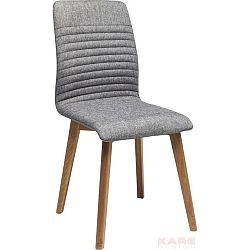Šedá jídelní židle Kare Design Lara