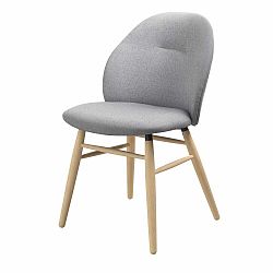 Šedá jídelní židle Unique Furniture Teno Oak