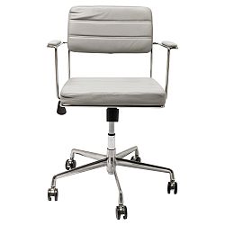 Šedá kancelářská židle Kare Design Dottore