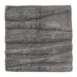 Šedá koupelnová předložka Zone Flow, 65 x 65 cm
