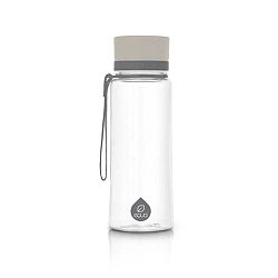 Šedá láhev Equa Plain, 600 ml