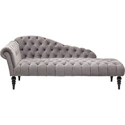 Šedá lenoška Kare Design Desire Velvet