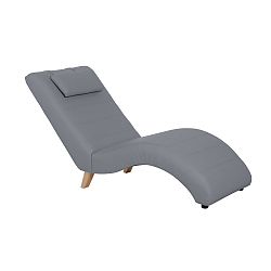 Šedá lenoška Max Winzer Norris Leather Gray