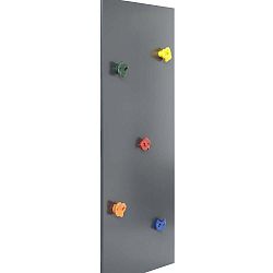 Šedá lezecká stěna Manis-h, výška 125 cm