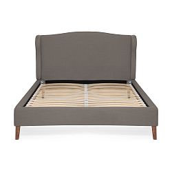 Šedá postel Vivonita Windsor Linen, 200 x 160 cm