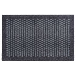 Šedá rohožka Tica Copenhagen Dot, 60 x 90 cm