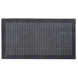 Šedá rohožka Tica Copenhagen Dot, 67 x 120 cm