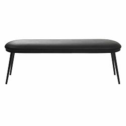Šedá sametová lavice Gain – Unique Furniture